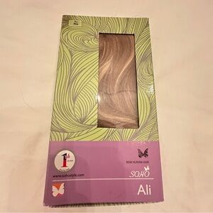 SOHO Style “Ali” Hairpiece – Remi Human Hair, Shade S4